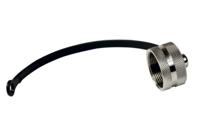 c09100u0001302 Amphenol Industrial M16 Circular Connector Adapter, Threaded