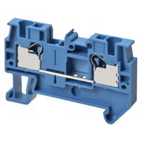 xw5t-p40-11-1bl Omron XW5T-P4.0-1.1-1BL XW5T-P Series Blue, 1-Level, Push In Termination