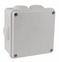 281-2566 RS PRO Grey ABS General Purpose Enclosure, IP66, Grey Lid, 100 x 100 x 54mm