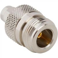 242112 Amphenol RF Coaxial Adapter N Jack to SMA Plug