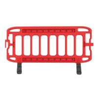 kcb073-300-600 JSP Red Polyethylene Traffic Barrier
