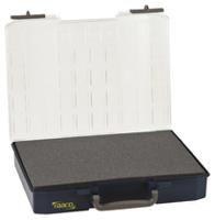 138581 Raaco Blue PC, PP Compartment Box, 80mm x 415mm x 330mm