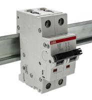 2cds252001r0101-s202-d10 ABB System Pro M Compact S200 MCB, 2P, 10A Curve D, 400V AC, 125V DC, 10 kA Breaking Capacity