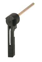 38996011 Socomec Black Rotary Handle, FUSERBLOC Series