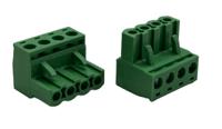 hrfe-04005v Conex-It, 5.08mm Pitch, HRFE, 4 Way, Right Angle, Pluggable Terminal Block, Plug, Cable Mount, Screw Termination,
