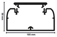 0-104-24 Legrand Cable Trunking, PVC