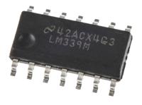 lm339mnopb LM339M/NOPB Texas Instruments, Quad Comparator, Open Collector O/P, 1.3μs 3 → 28 V 14-Pin SOIC
