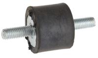 171-2579 RS PRO M8 Anti Vibration Mount, Male to Male Bobbin with 26.28kg Compression Load