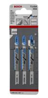 2608631507 Bosch, 17 - 23 Teeth Per Inch Metal 50mm Cutting Length Jigsaw Blade, Pack of 3