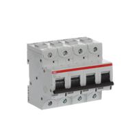 2ccf019631r0001-s804pv-sp80-5-ka ABB S800PV MCB, 4P, 80A Curve B, 1500V DC, 5 kA Breaking Capacity