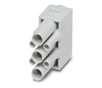 1414365 Phoenix Contact Heavy Duty Power Connector Module, 40A, Female,  HC-M-03 Series, 3 Contacts