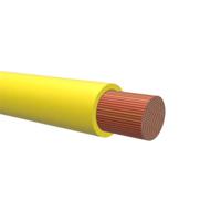 50992-6-100 NEMIQ 50992 Series Yellow 0.75 mm² Hook Up Wire, 1, 100m, PVC Insulation,