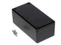 1594rfiebk Hammond 1594 Series Black Flame Retardant ABS Enclosure, IP54, Black Lid, 167 x 107 x 64.9mm