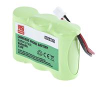176-9372 RS PRO 3.6V NiMH Rechargeable Battery Pack, 650mAh - Pack of 1