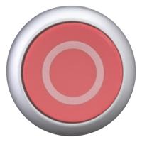 216605-m22-d-r-x0 Eaton RMQ Titan M22 Series Red Momentary Push Button, 22mm Cutout, IP66, IP67, IP69