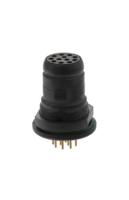 sce2-b-76a07-12sn-001 Amphenol Limited, Terrapin 12 Way Circular Connector Plug, Socket Contacts