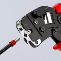 97-53-09 Knipex Hand Ratcheting Crimp Tool for Bootlace Ferrule, 0.08 → 16mm² Wire