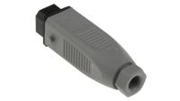 931264106-stak-20 Hirschmann, ST IP54 Black, Grey Cable Mount 2P + E Heavy Duty Power Connector Socket, Rated At 16A, 250 V