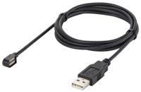l99-029-1500 Rosenberger USB 2.0, Male USB A to Female Magnetic Rectangular, 1.5m