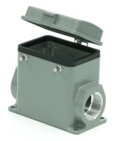 208-4131 RS PRO Heavy Duty Power Connector Housing, M32 Thread, Side Entry