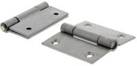 330-8290 Pinet Stainless Steel Butt Hinge, Screw Fixing, 60mm x 60mm x 2mm