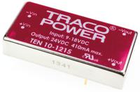 ten-10-1215 TRACOPOWER TEN 10 DC-DC Converter, 24V dc/ 415mA Output, 9 → 18 V dc Input, 10W, Through Hole, +85°C Max Temp