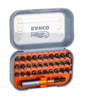 59s31-1 Bahco Driver Bit Set 31 Pieces, Hexagon, Phillips, Pozidriv, Slotted, Torx