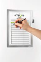 499323 Durable DURAFRAME® NOTE Silver A4 Smooth and rigid Information Frame, 323mm Height, 254mm Width