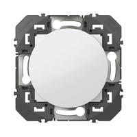 600044 Legrand White Blank Plate Plastic Faceplates & Mounting Plates