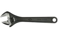 t4366-250 CK Adjustable Spanner, 250 mm Overall, 33mm Jaw Capacity, Adjustable Handle