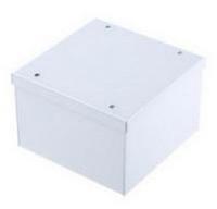 266-4947 RS PRO Grey Cold Rolled Steel Instrument Case, 150 x 150 x 90mm
