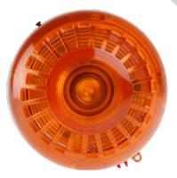 pss-0096 Klaxon PSS Series Amber Sounder Beacon, 110 → 230 V ac, IP65, Base Mount, 102dB at 1 Metre