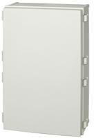 cab-pc-604022-g-cabinet Fibox CAB PC Series Polycarbonate Wall Box, IP65, 600 mm x 400 mm x 220mm