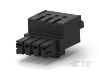 2336488-4 TE Connectivity D-2970 Dynamic Series Pluggable Terminal Block, 4-Contact, 5 mm Pitch, 1-Row