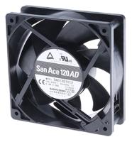 9ad1201h12 Sanyo Denki San Ace 9AD Series Axial Fan, 100 → 240 V ac, AC Operation, 180m³/h, 4.4W, 80mA Max, 120 x 120 x 38mm