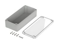 02244100 Bopla Euromas Series Polycarbonate General Purpose Enclosure, IP66, 340 x 150 x 100mm