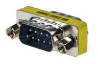 218-239 RS PRO D Sub Adapter Male 9 Way D-Sub to Male 9 Way D-Sub