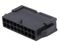 43020-1800 Molex, Micro-Fit 3.0 Male Connector Housing, 3mm Pitch, 18 Way, 2 Row