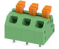 1864448 Phoenix Contact SPTAF 1/ 3-5.0-LL Series PCB Terminal Block, 3-Contact, 5mm Pitch, Through Hole Mount, 2-Row