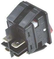 c6053alnaeb Arcolectric (Bulgin) Ltd Illuminated DPST, On-Off Rocker Switch Panel Mount