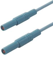 934077102 Hirschmann Test & Measurement, 32A, 1000V ac/dc, Blue, 2m Lead Length