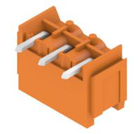 1148070000 Weidmuller, 5.08mm Pitch, SL, 3 Way, Right Angle, Pluggable Terminal Block, Header, Through Hole, Solder Termination,