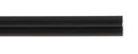 164-4255 RS PRO Simplex Fibre Optic Cable, 980μm, Black, 20m