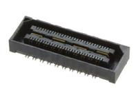 qsh-030-01-l-d-k-tr Samtec QSH-RA Series Right Angle Through Hole Mount PCB Socket, 60-Contact, 2-Row, 0.55mm Pitch, Solder Termination