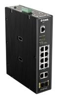 dis-200g-12ps D-Link 12-Port Industrial Gigabit Smart Managed PoE Switch, Smart 12 Port Ethernet Switch With PoE