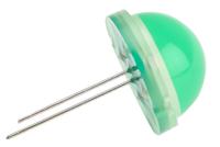 dlc26gd Kingbright6 → 8 V Green LED 20 mm Through Hole, BIG LAMP DLC2/6GD