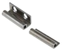 293-7774 RS PRO Steel Concealed Hinge with a Lift-off Pin, 80mm x 16mm x 2mm