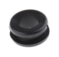 633-02050-hv1205-pvc-fr-bk HellermannTyton HV Black PVC 13.5mm Cable Grommet for Maximum of 10mm Cable Dia. 633-02050 HV1205-PVC-FR-BK