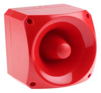 pns-0020 Klaxon Nexus 110 Series Base Mount Electronic Sounder, 24 → 48 V ac, 116dB at 1 m, IP66, DC, 64-Tone