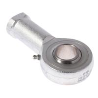 brf-06-00-502 Durbal M6 x 1 Female Forged Steel Rod End, 6mm Bore, 40mm Long, Metric Thread Standard, Female Connection Gender